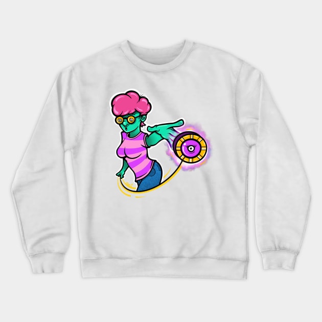 Mystic Yoyo Crewneck Sweatshirt by AOShrimp